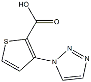 3-[1,	2,	3]Triazol-1-yl-thiophene-2-carboxylic	acid Struktur