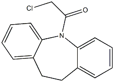 5-(CHLOROACETYL)-10,11-DIHYDRO-5H-DIBENZO[B,F]AZEPINE Struktur