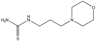 N-(3-MORPHOLIN-4-YLPROPYL)THIOUREA Struktur