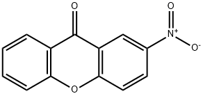 2-NITRO-9H-XANTHEN-9-ONE Struktur