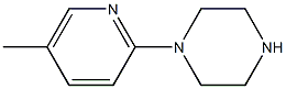 1-(5-METHYL-2-PYRIDYL)PIPERAZINE Struktur