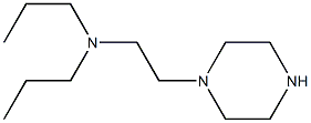 1-(2-DI-N-PROPYLAMINOETHYL)PIPERAZINE Struktur