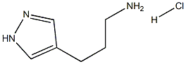 3-(1H-PYRAZOL-4-YL)-PROPYLAMINE HYDROCHLORIDE Struktur