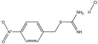 4-NITROBENZYL IMIDOTHIOCARBAMATE HYDROCHLORIDE Struktur