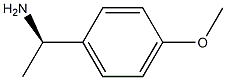 (R)-1-(4-METHOXYPHENY)ETHYLAMINE Struktur