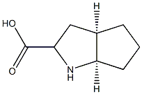 CIS,ENDO-OCTAHYDROCYCLOPENTA[B]PYRROLE-2-CARBOXYLIC ACID Struktur