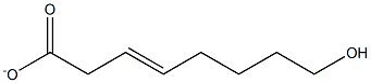 HYDROXYHEXENYLACETATE Struktur