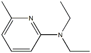 2-(DIETHYLAMINO)-6-METHYLPYRIDINE Struktur