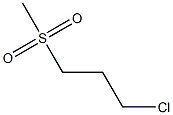 3-CHLOROPROPYLMETHYLSULFONE Struktur