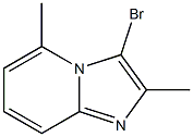 3-BROMO-2,5-DIMETHYLIMIDAZO[1,2-A]PYRIDINE Struktur