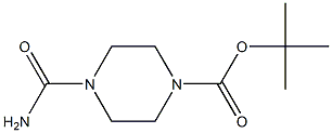 1-Boc-4-carbamoyl-piperazin Struktur