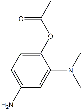 1-(4-Amino-2-dimethylamino-phenyl)-acetic acid Struktur