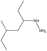 1-(5-methylheptan-3-yl)hydrazine Struktur