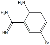 2-amino-5-bromobenzimidamide Struktur