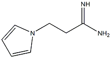 3-(1H-pyrrol-1-yl)propanamidine Struktur