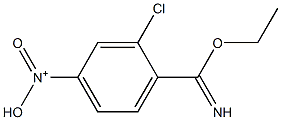 N-(3-chloro-4-(ethoxy(imino)methyl)phenyl)-N-oxohydroxylammonium Struktur