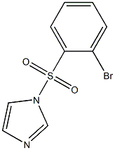 1-[(2-Bromophenyl)sulphonyl]-1H-imidazole Struktur