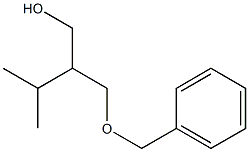 2-Benzyloxymethyl-3-methyl-butan-1-ol Struktur