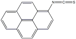 Pyrene-1-isothiocyanate Struktur