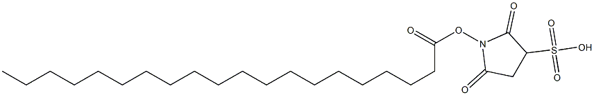 Sulfo-succinimidyl arachidic acid Struktur