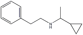 (1-cyclopropylethyl)(2-phenylethyl)amine Struktur