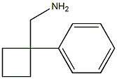 (1-phenylcyclobutyl)methanamine Struktur