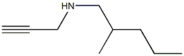 (2-methylpentyl)(prop-2-yn-1-yl)amine Struktur