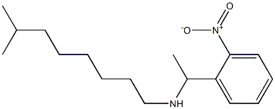 (7-methyloctyl)[1-(2-nitrophenyl)ethyl]amine Struktur