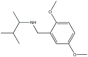 [(2,5-dimethoxyphenyl)methyl](3-methylbutan-2-yl)amine Struktur