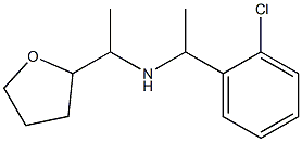 [1-(2-chlorophenyl)ethyl][1-(oxolan-2-yl)ethyl]amine Struktur