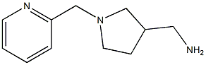 [1-(pyridin-2-ylmethyl)pyrrolidin-3-yl]methylamine Struktur