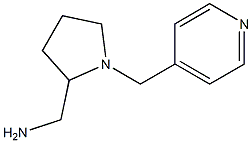 [1-(pyridin-4-ylmethyl)pyrrolidin-2-yl]methanamine Struktur