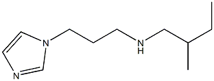 [3-(1H-imidazol-1-yl)propyl](2-methylbutyl)amine Struktur