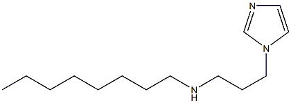 [3-(1H-imidazol-1-yl)propyl](octyl)amine Struktur