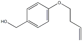 [4-(but-3-en-1-yloxy)phenyl]methanol Struktur