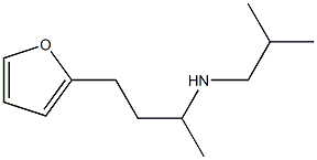 [4-(furan-2-yl)butan-2-yl](2-methylpropyl)amine Struktur