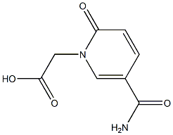 [5-(aminocarbonyl)-2-oxopyridin-1(2H)-yl]acetic acid Struktur