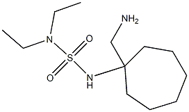 {1-[(diethylsulfamoyl)amino]cycloheptyl}methanamine Struktur