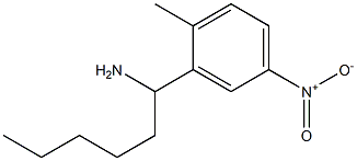 1-(2-methyl-5-nitrophenyl)hexan-1-amine Struktur