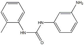 1-(3-aminophenyl)-3-(2-methylphenyl)urea Struktur