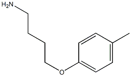 1-(4-aminobutoxy)-4-methylbenzene Struktur