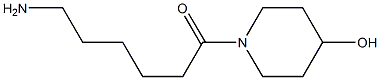 1-(6-aminohexanoyl)piperidin-4-ol Struktur