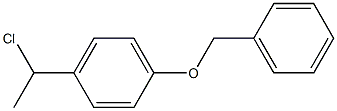 1-(benzyloxy)-4-(1-chloroethyl)benzene Struktur