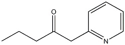 1-(pyridin-2-yl)pentan-2-one Struktur