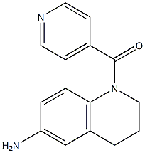 1-(pyridin-4-ylcarbonyl)-1,2,3,4-tetrahydroquinolin-6-amine Struktur