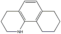 1,2,3,4,7,8,9,10-octahydrobenzo[h]quinoline Struktur