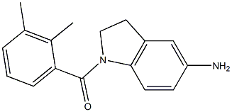 1-[(2,3-dimethylphenyl)carbonyl]-2,3-dihydro-1H-indol-5-amine Struktur