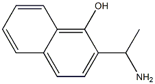 2-(1-aminoethyl)-1-naphthol Struktur