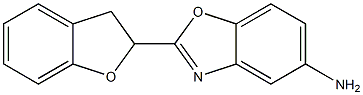 2-(2,3-dihydro-1-benzofuran-2-yl)-1,3-benzoxazol-5-amine Struktur