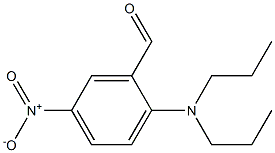 2-(dipropylamino)-5-nitrobenzaldehyde Struktur